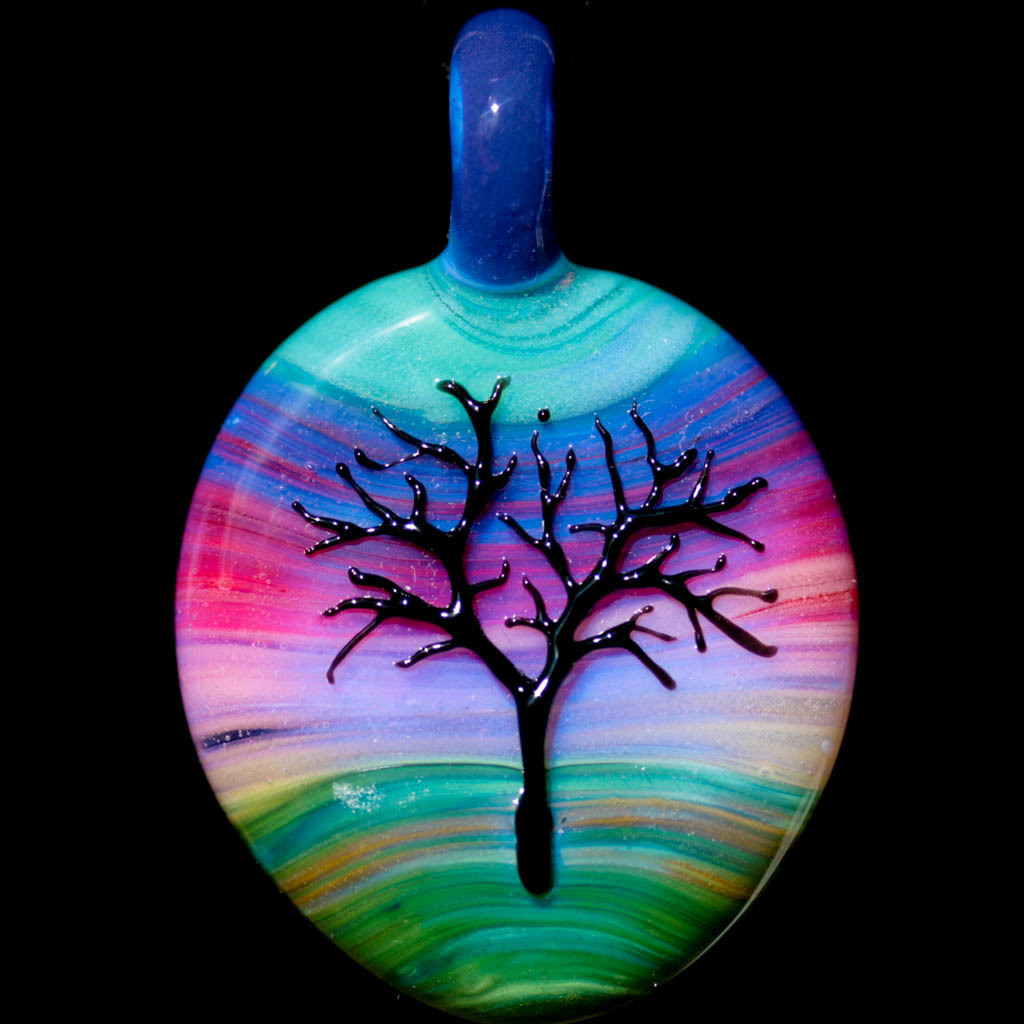 Rainbow Sunset Tree