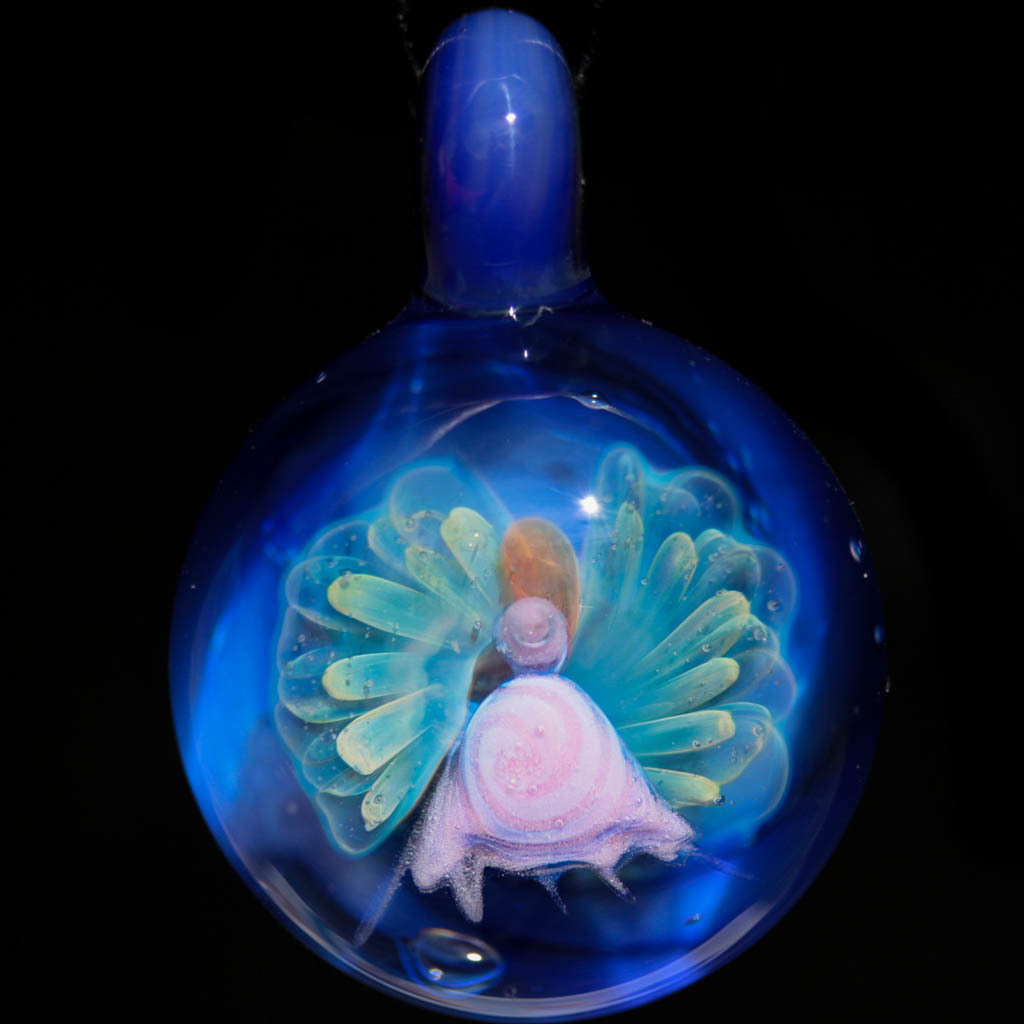 Angel over Blue