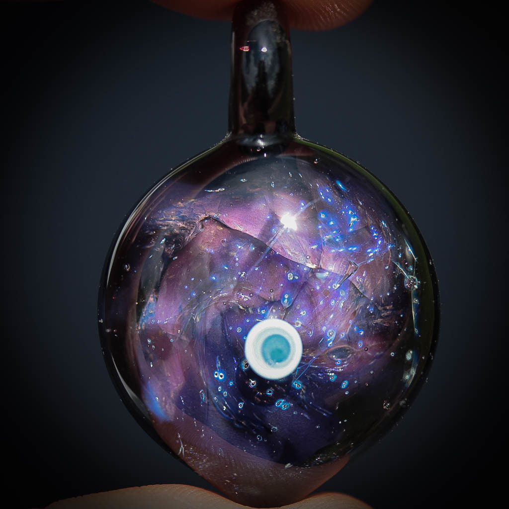 *Purple Space Pendant
