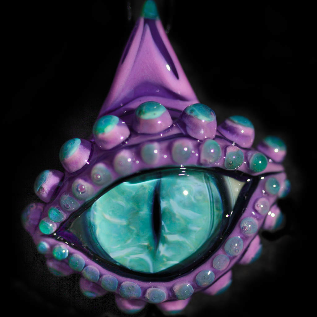 Aqua Purple Dragon Eye