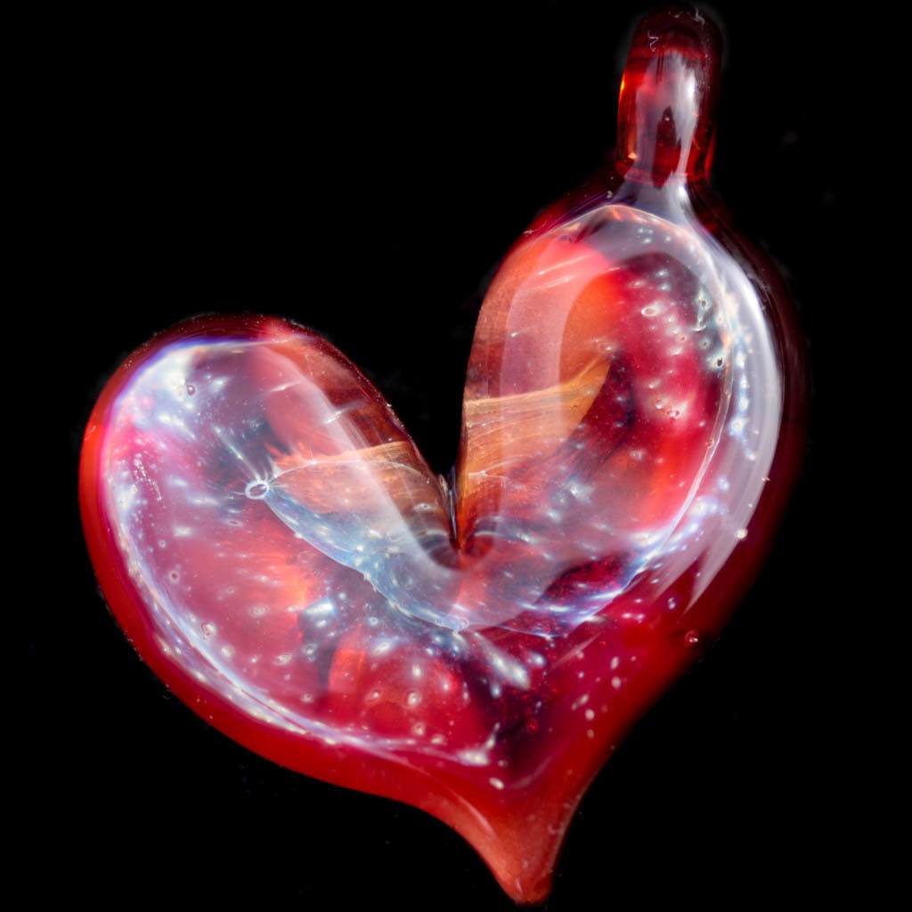 Red Galaxy Heart