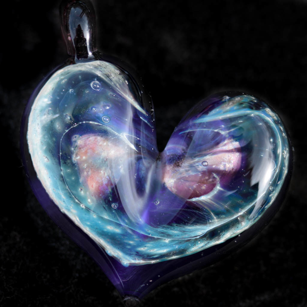Deep Space Heart Pendant