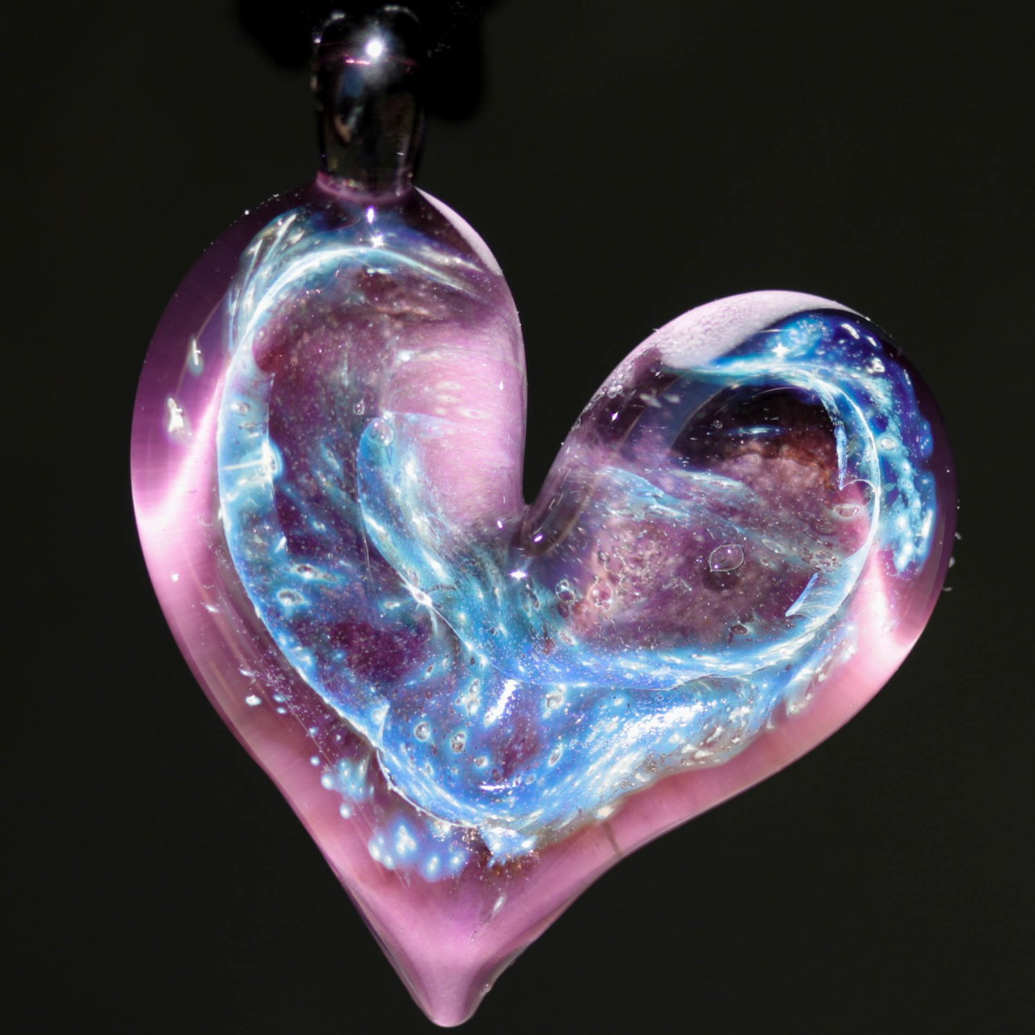 Purple Heart Pendant
