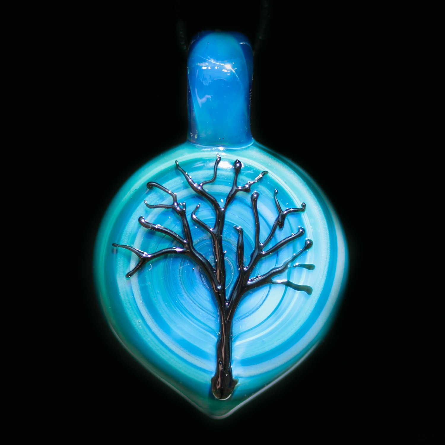 Blue Swirl Tree