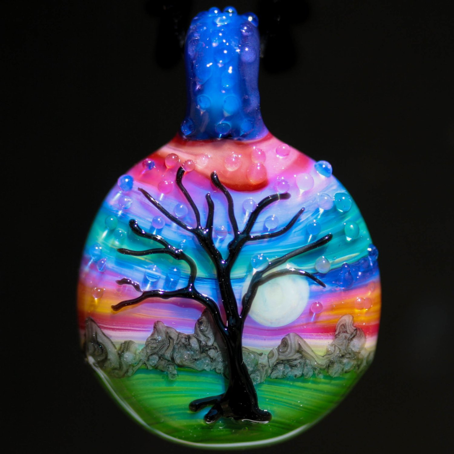 Springtime Sunset Tree