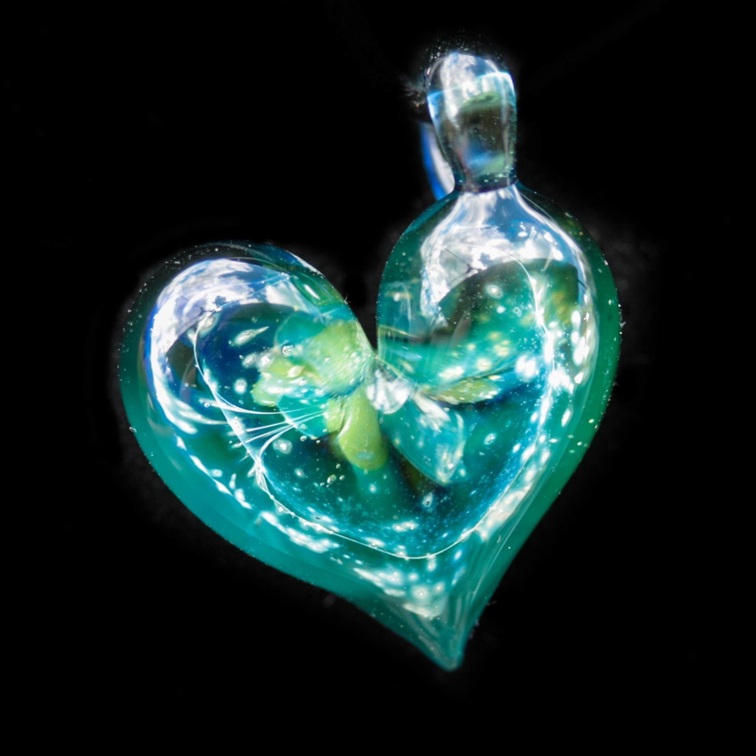 Tiny Teal Heart