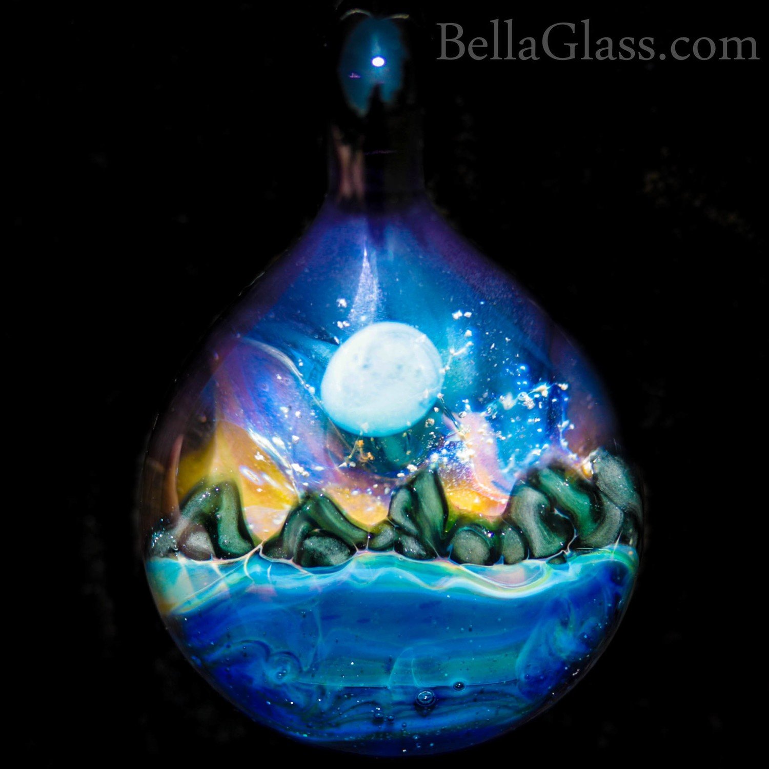 Twilight Ocean Scene