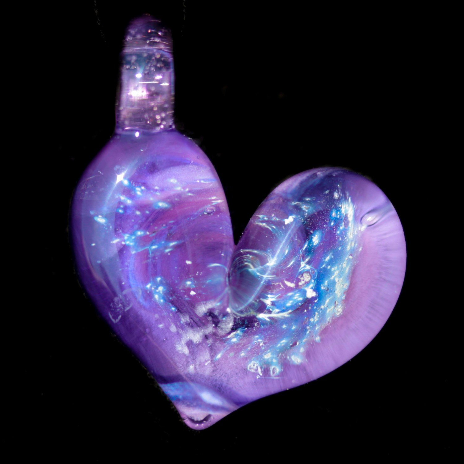 Purple Heart Pendant