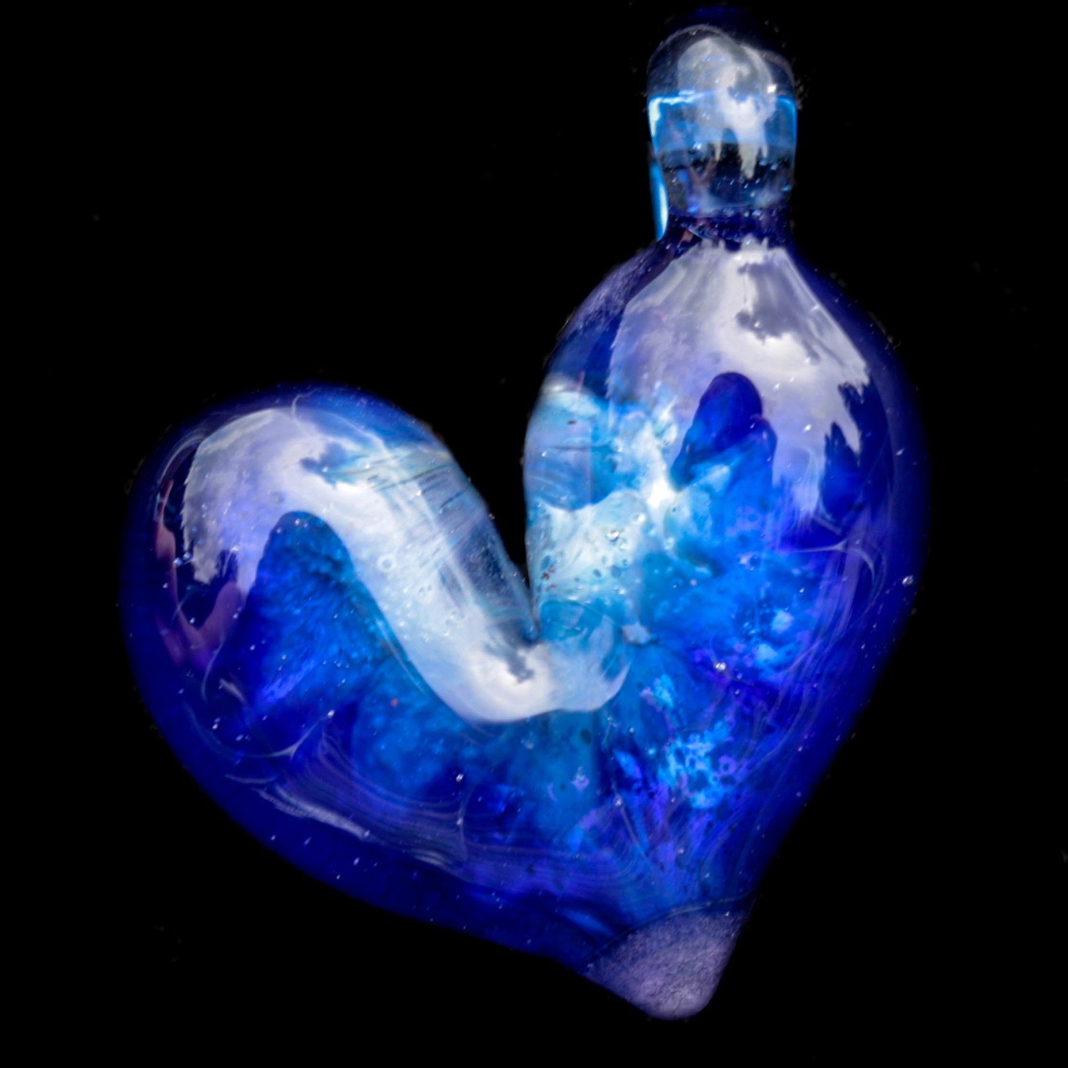 Blue Space Heart