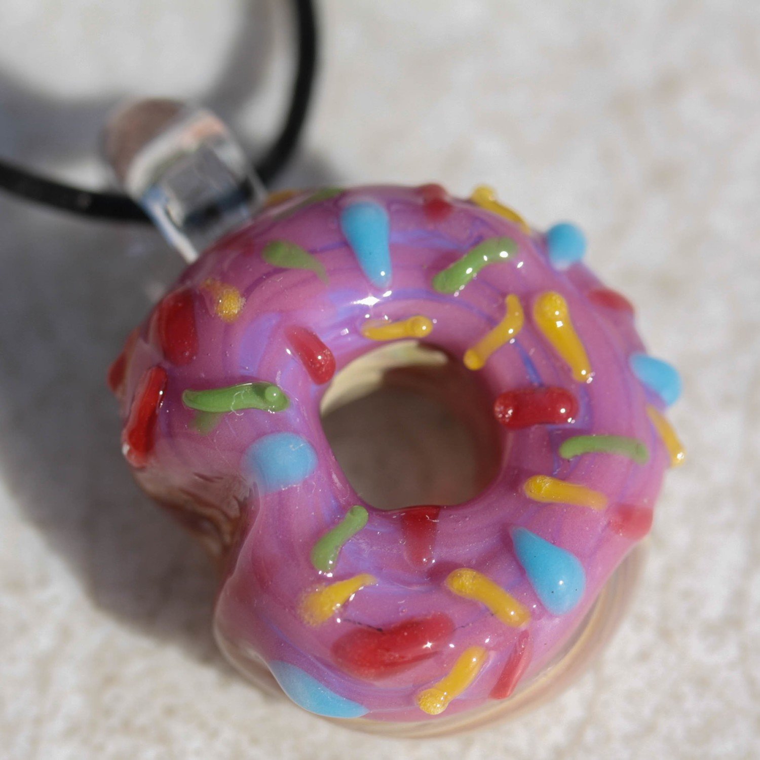 Simpsons Donut with a Bite!