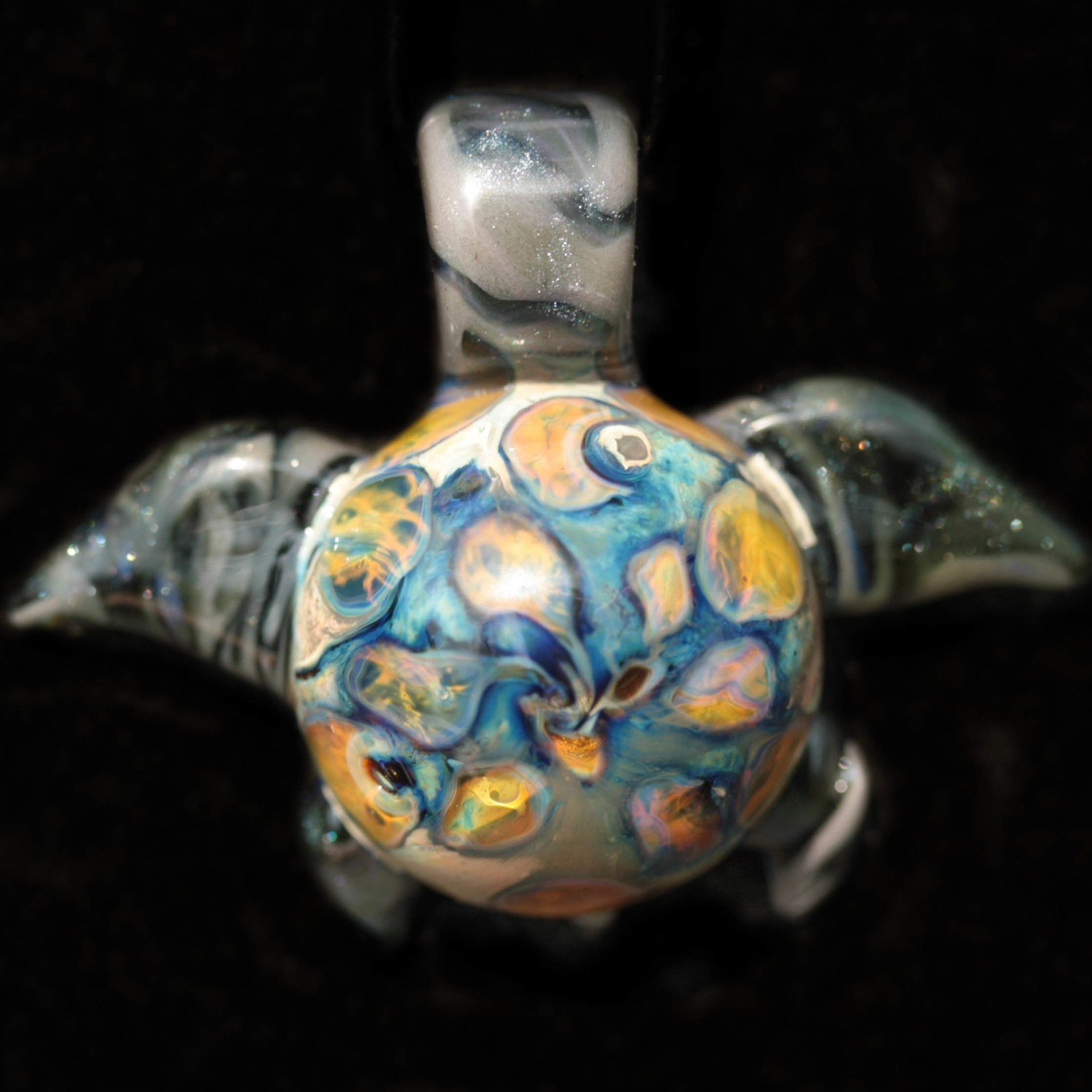 Golden Blue Turtle
