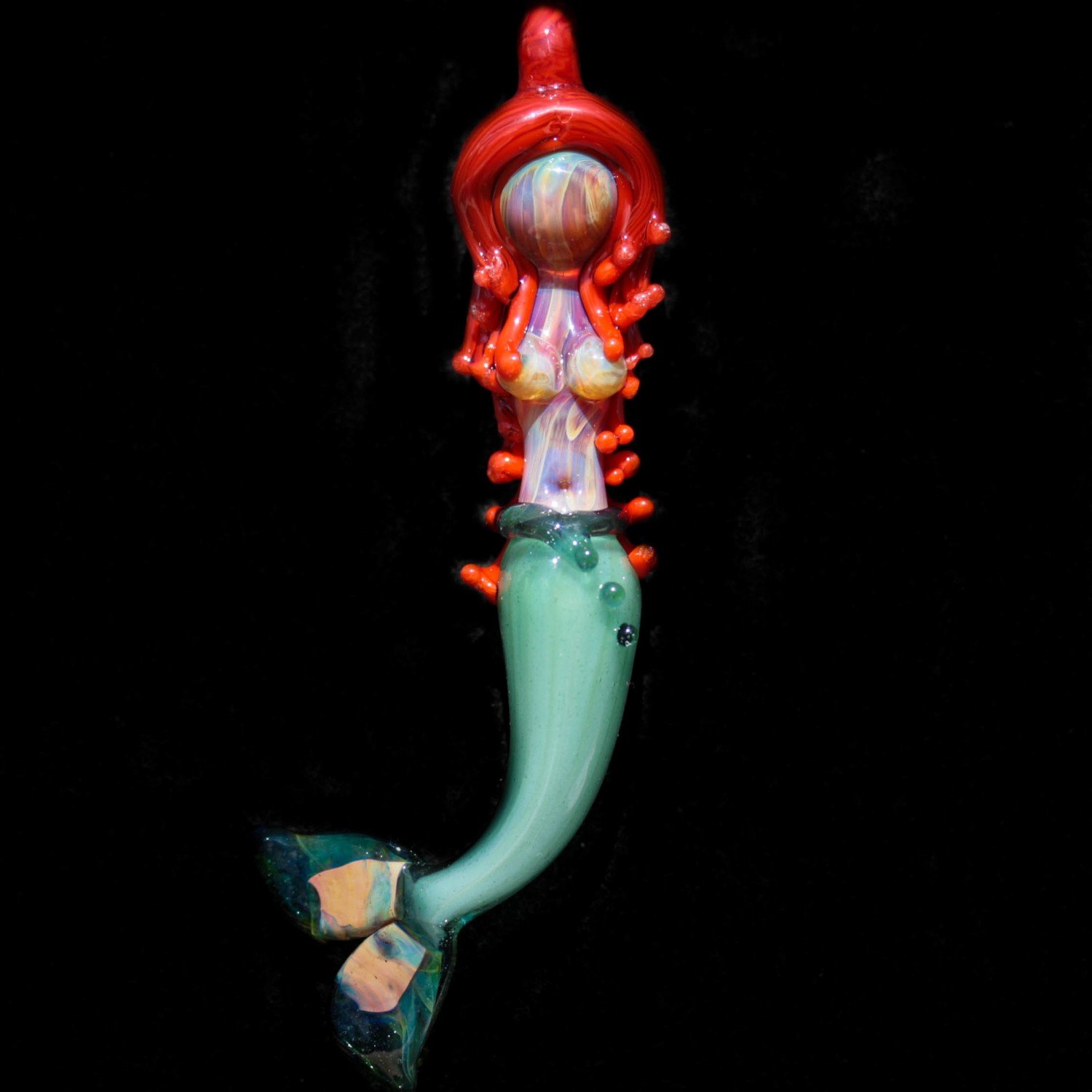 Large Red Headed Mermaid