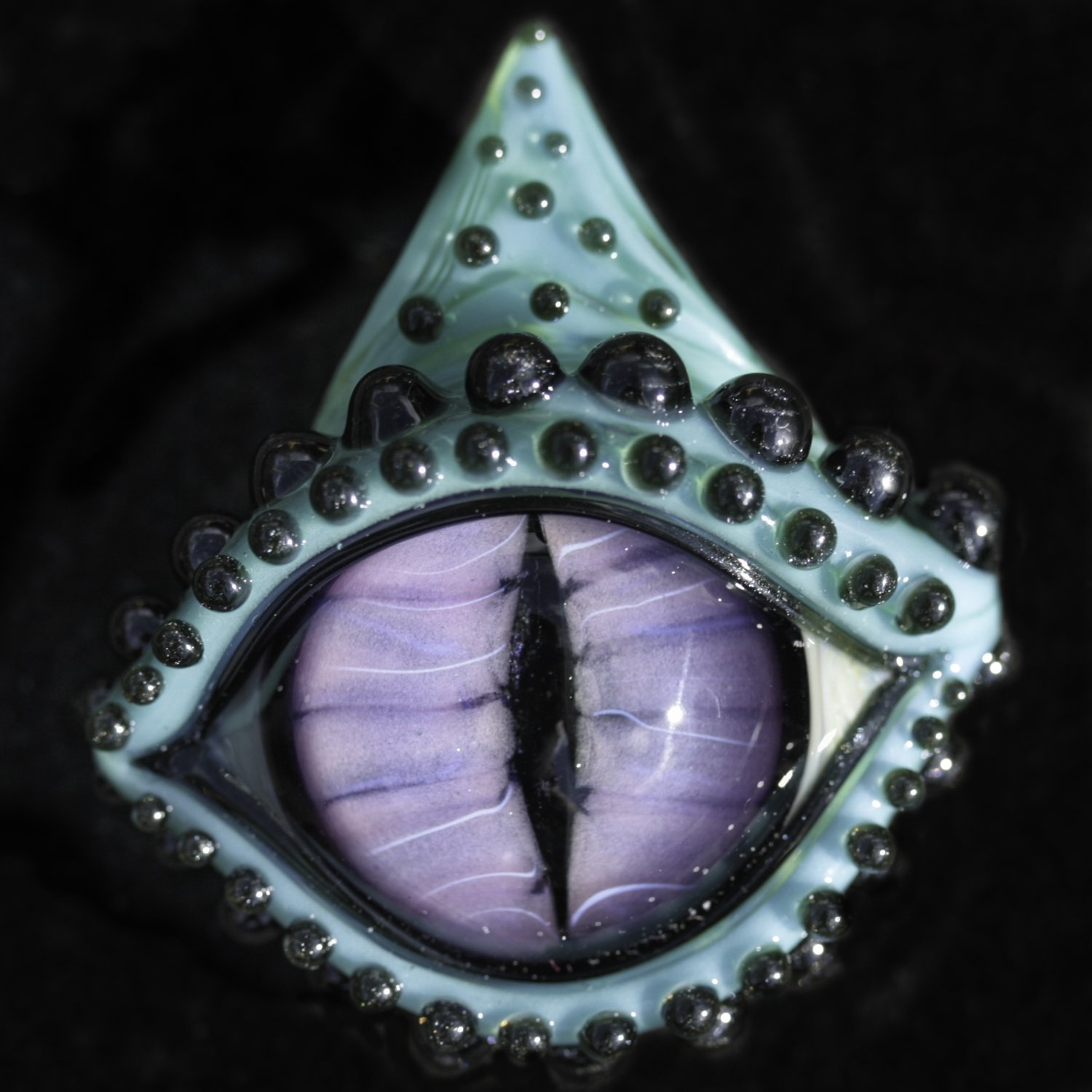 Aqua Purple Dragon Eye