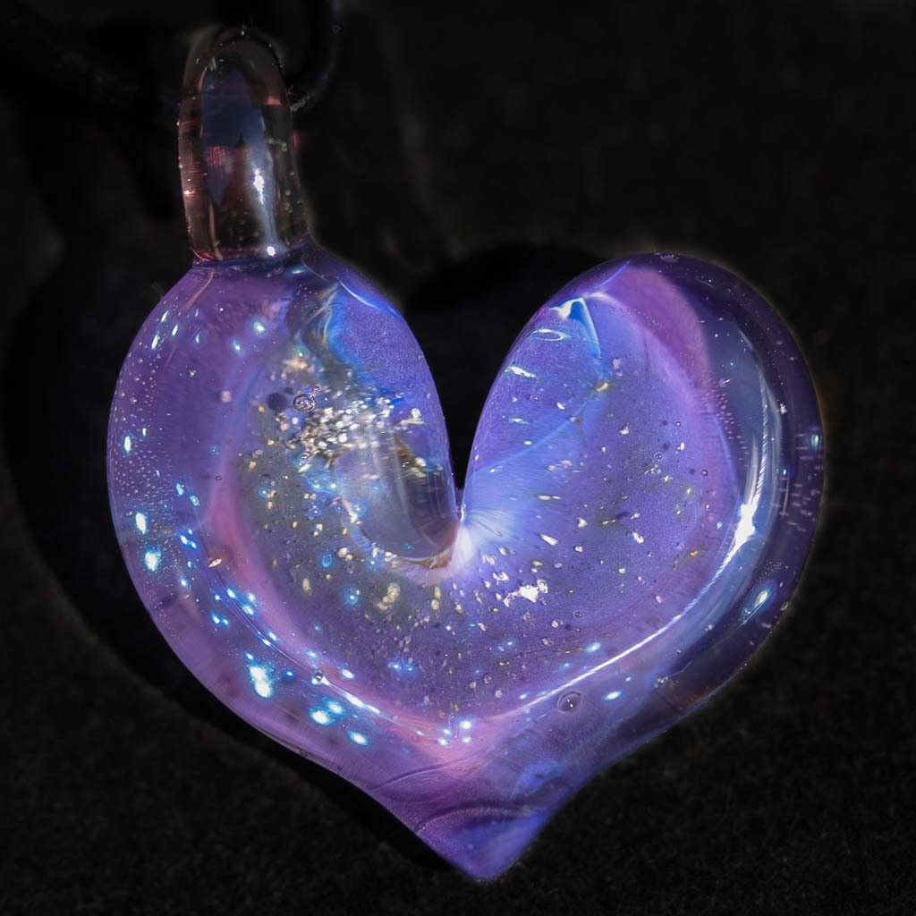 Purple Galaxy Heart