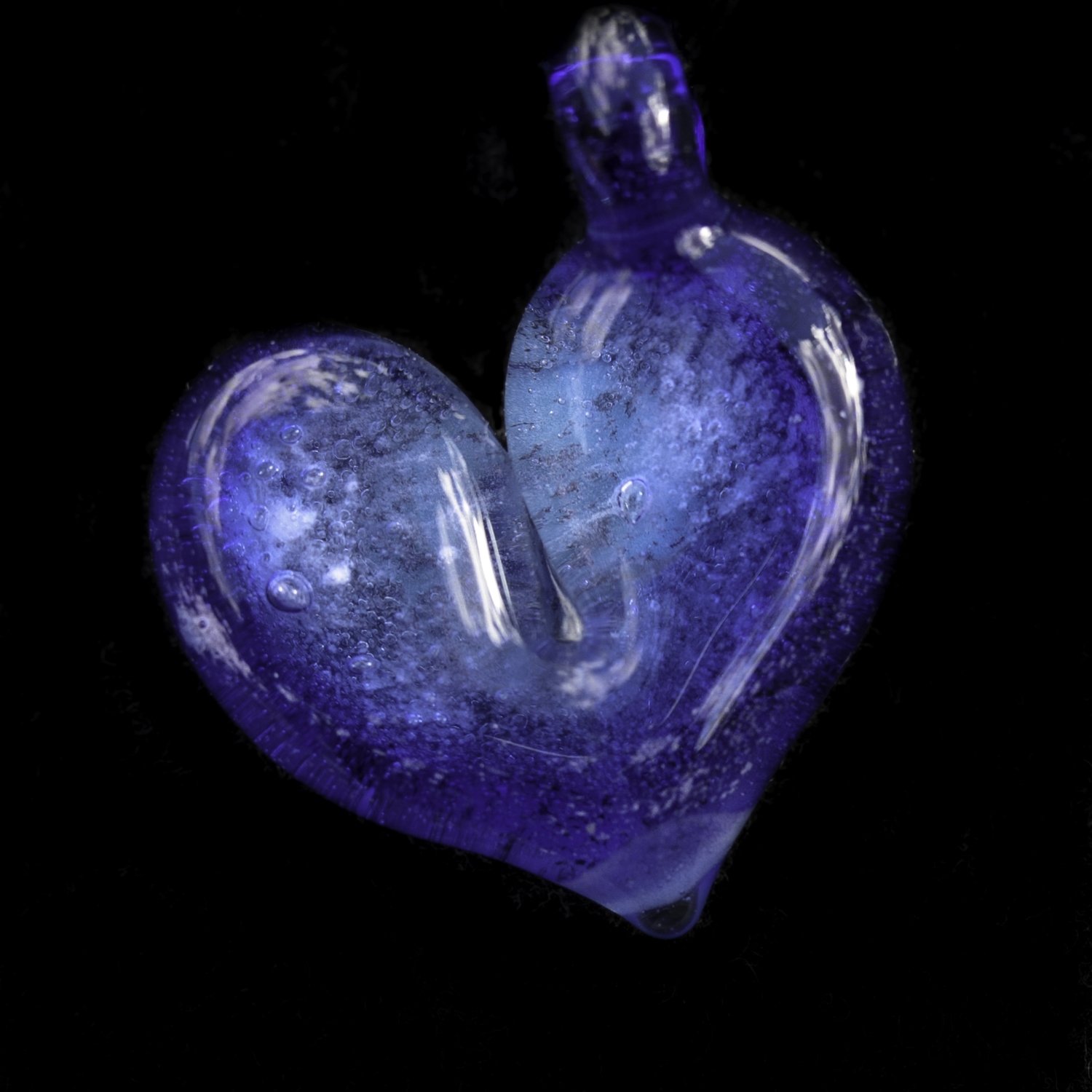 Blue Space Heart