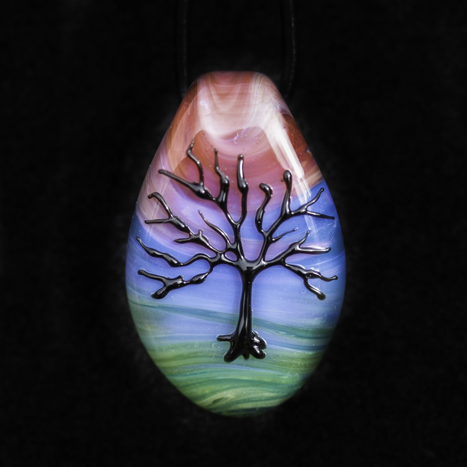 Misty Sunrise Tree
