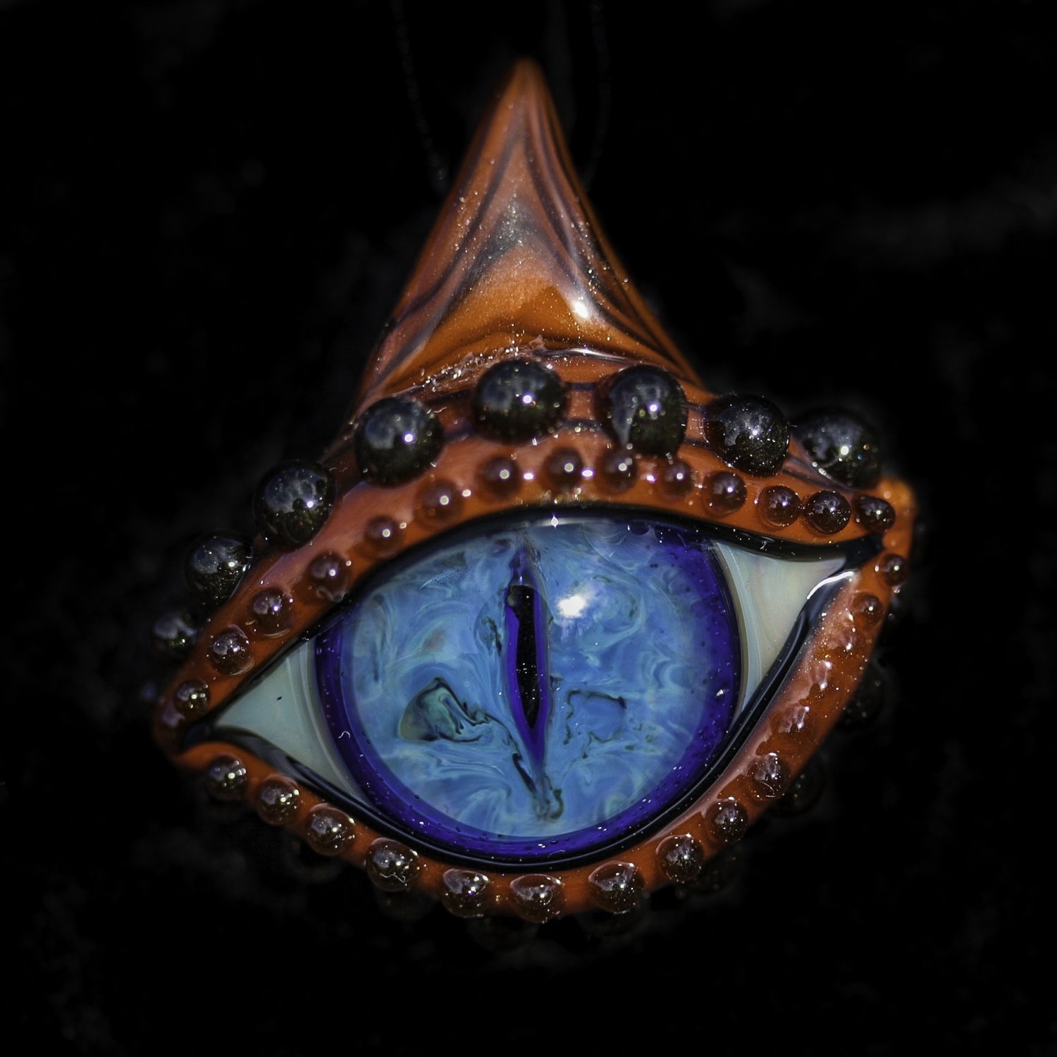 Ocean Orange Dragon Eye