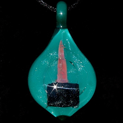 Thor&#39;s Hammer over Teal
