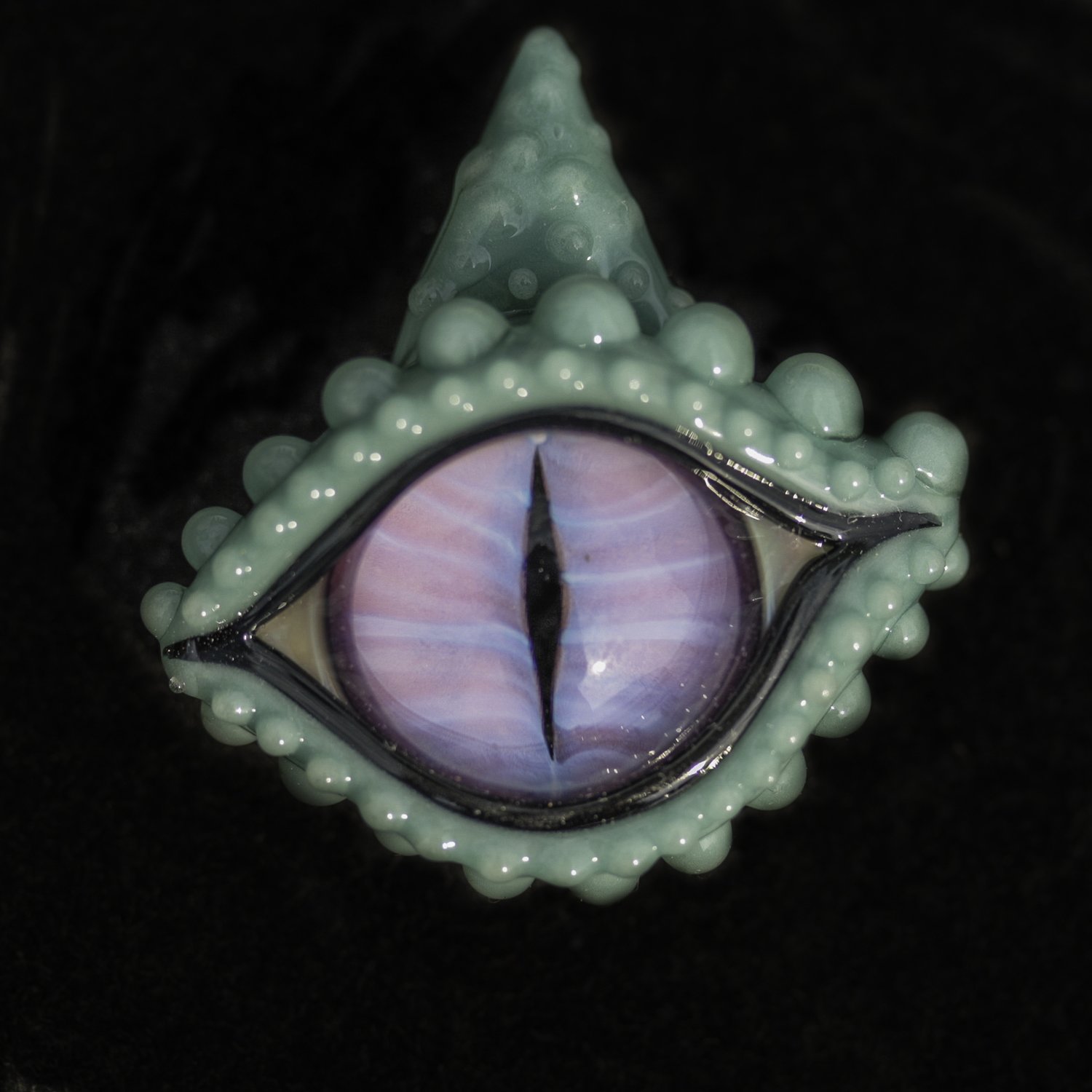 Aqua Pink Dragon Eye