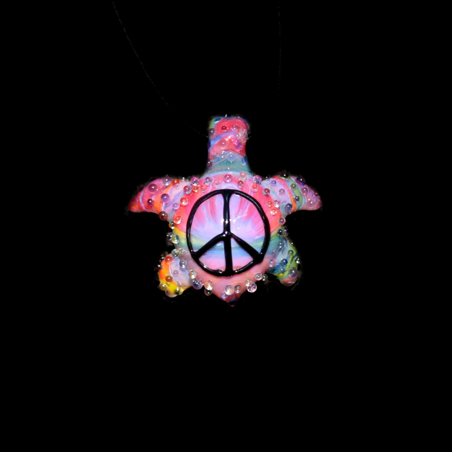 Tye-Dye Peace Turtle