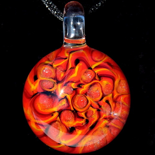 Psychedelic Fire Swirl