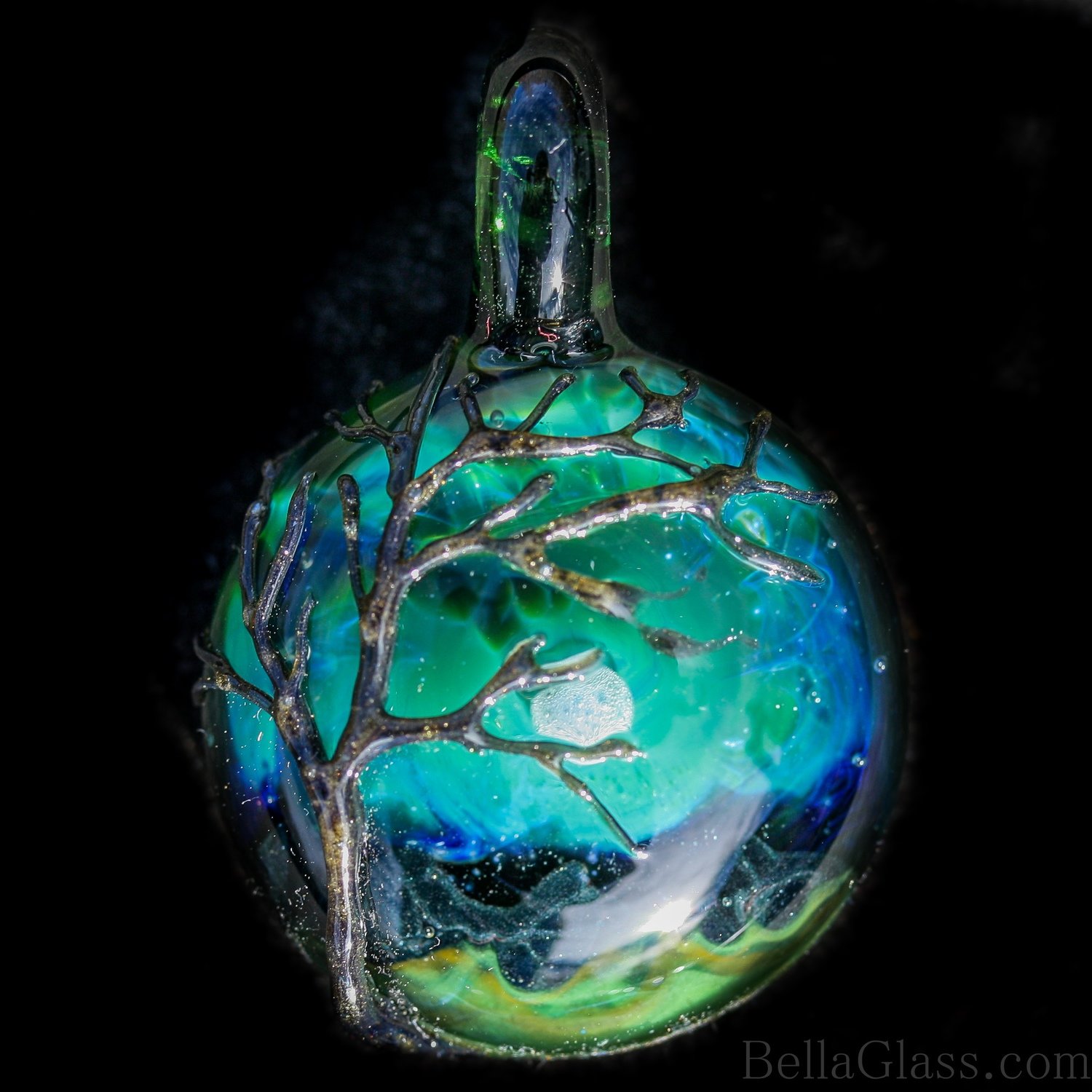 Eerie Night Surface Tree