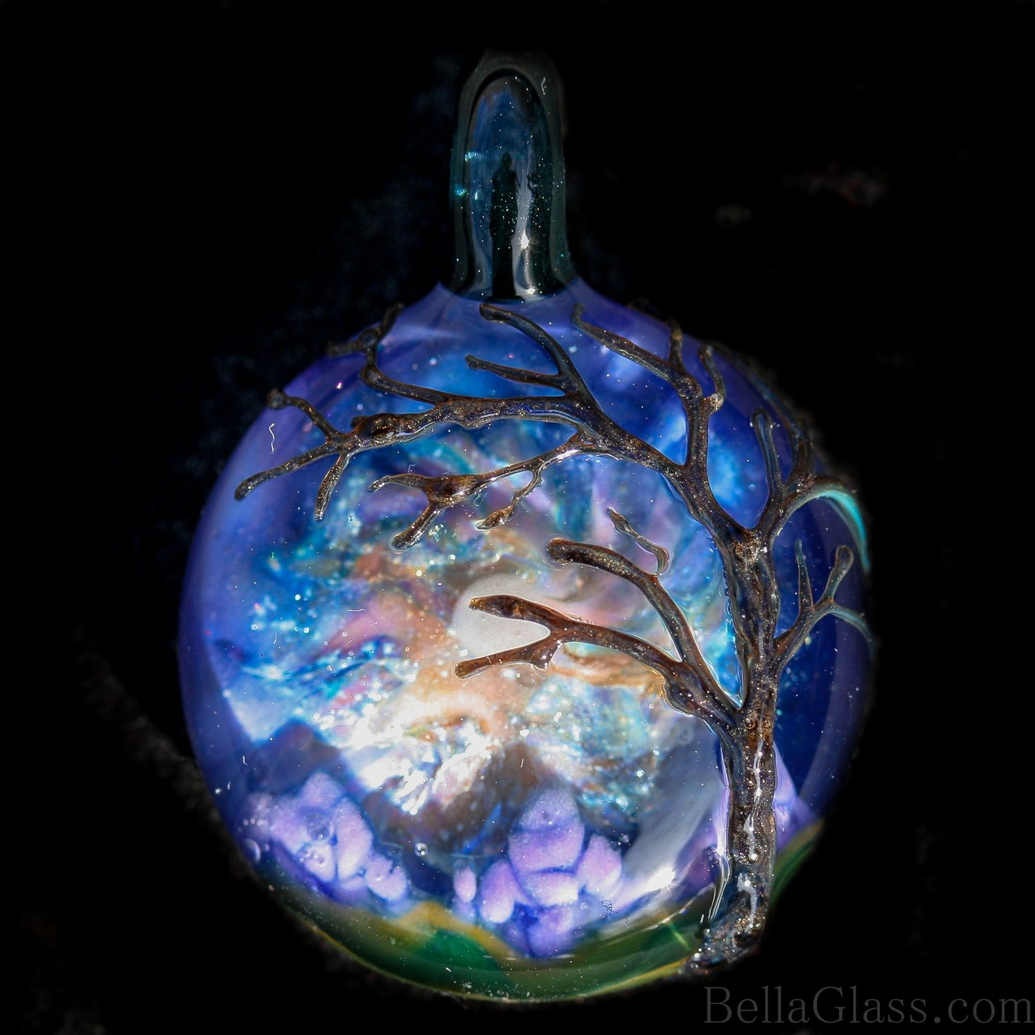 Metallic Sky Surface Tree