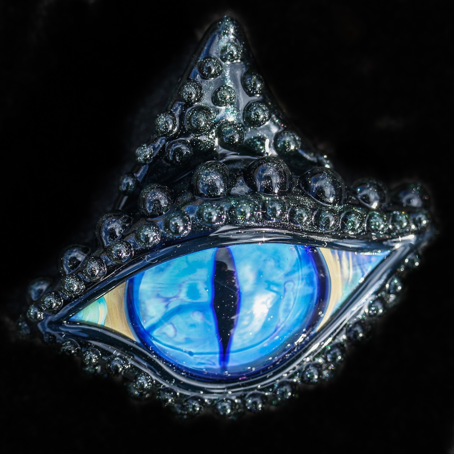 Ocean Blue Dragon Eye