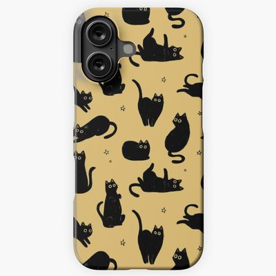 ILIKE COFFEE CAT  PATTERN IPHONE CASE