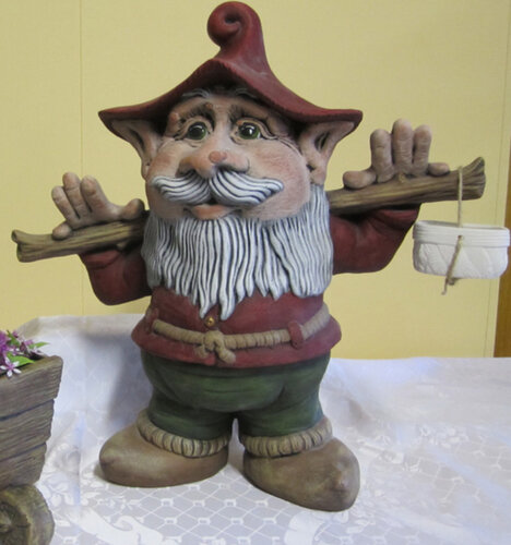 Garðálfur m. Spýtu