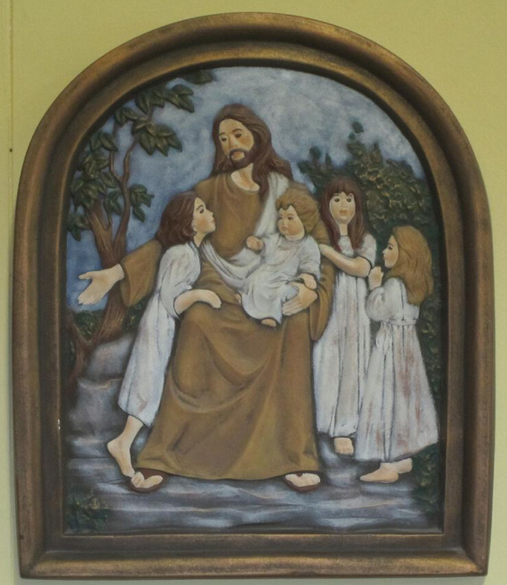 Jesú veggmynd