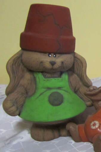 Potta kanína kona