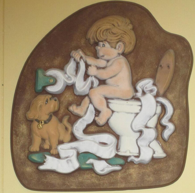 WC platti - klósettpappír