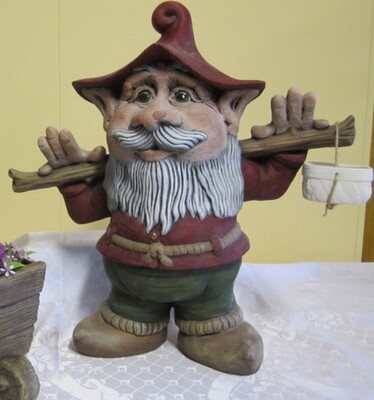 Garðálfur m. Spýtu