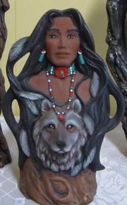 Indjánakona m. Úlf