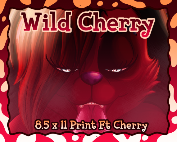 Wild Cherry Print 8.5 x 11in