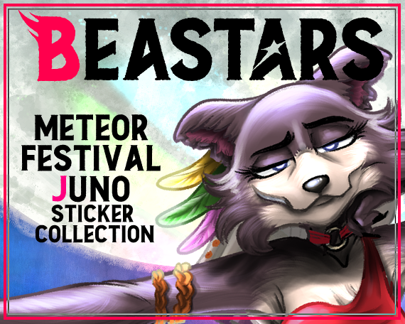Beastars Meteor Festival Juno Sticker Set