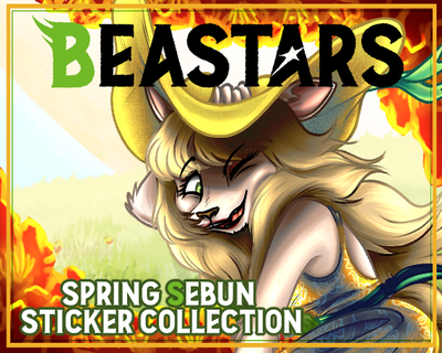 Beastars Spring Sebun Sticker Set