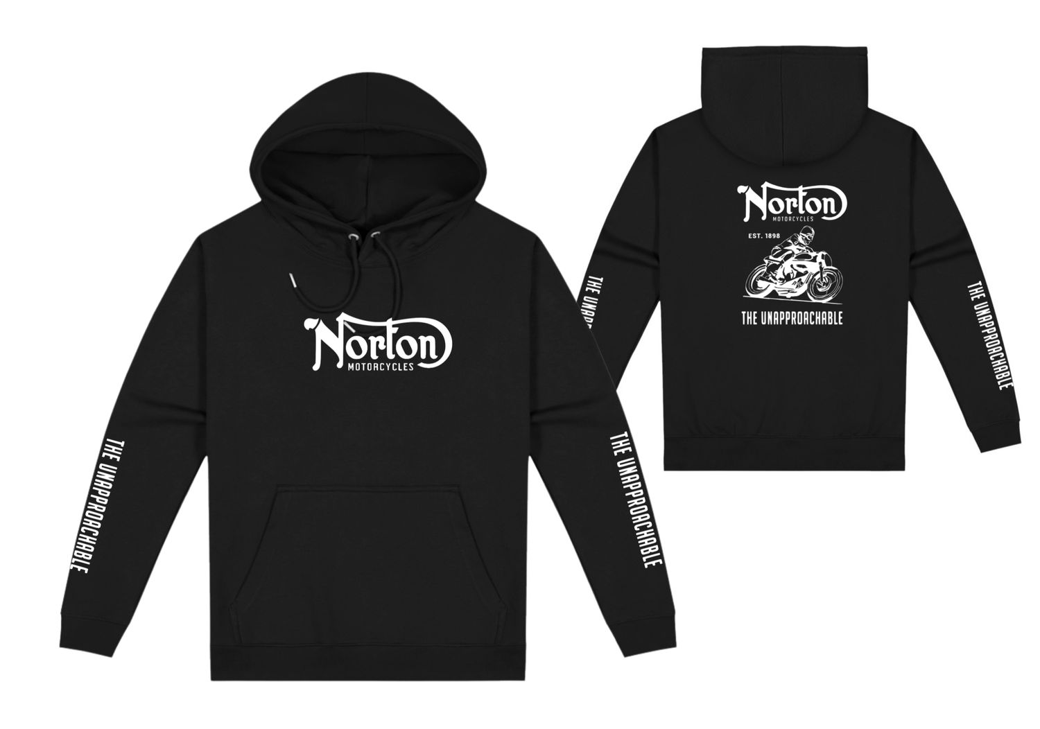 Bike British - Mens Hoodie