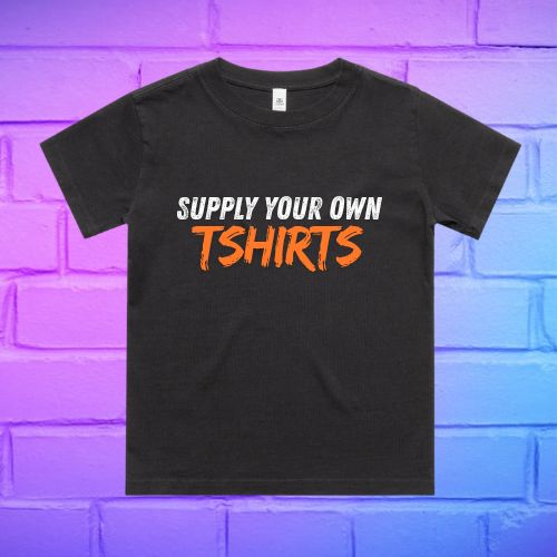 Supply your own Tshirt