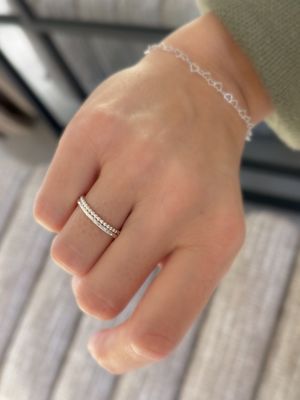 sterling (set van 2 ringen)