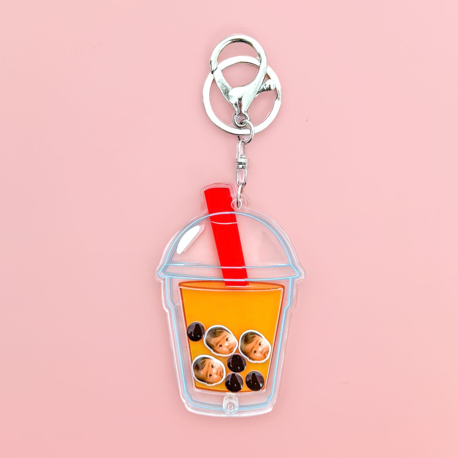 BOBA TEA SHAKER KEYCHAIN