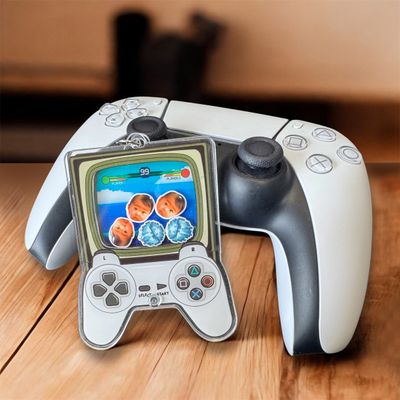 PS CONTROLLER SHAKER KEYCHAIN