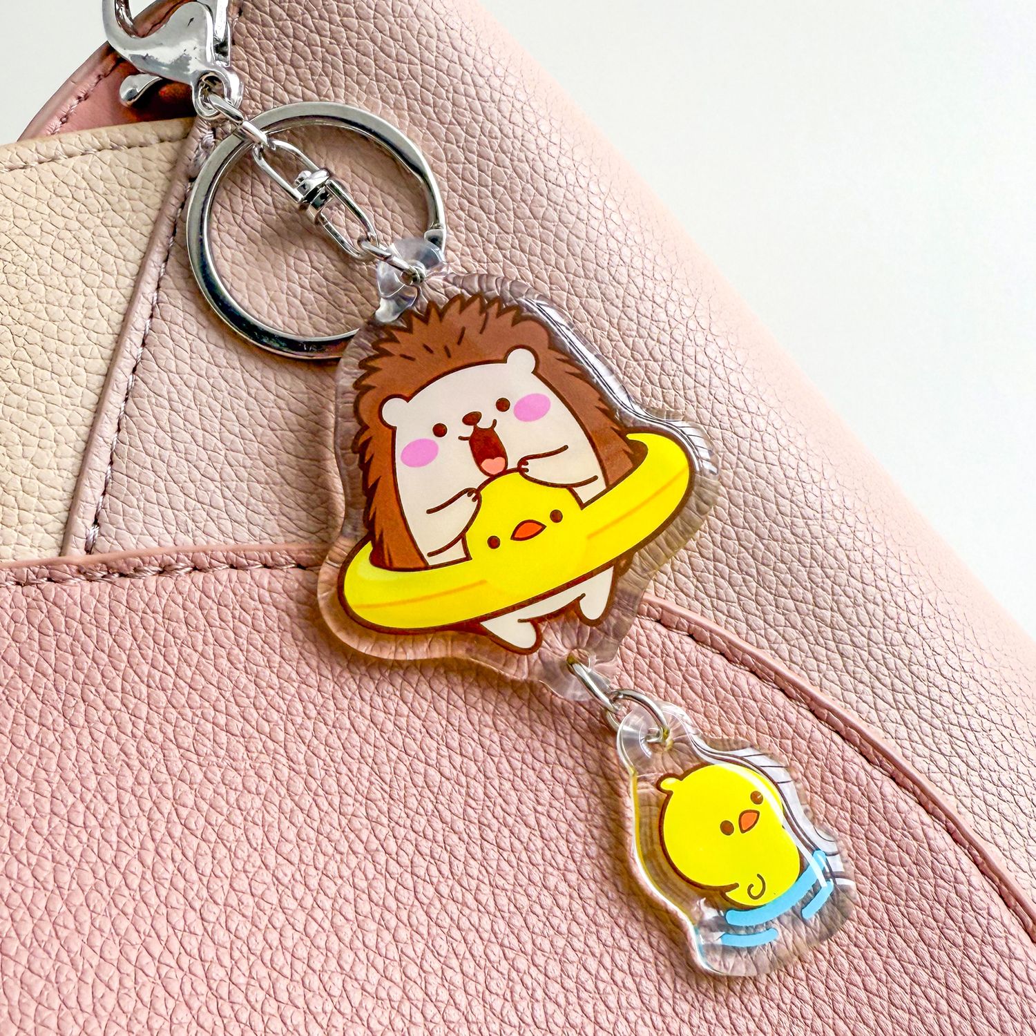 PUDDLY &amp; POKI KEYCHAIN