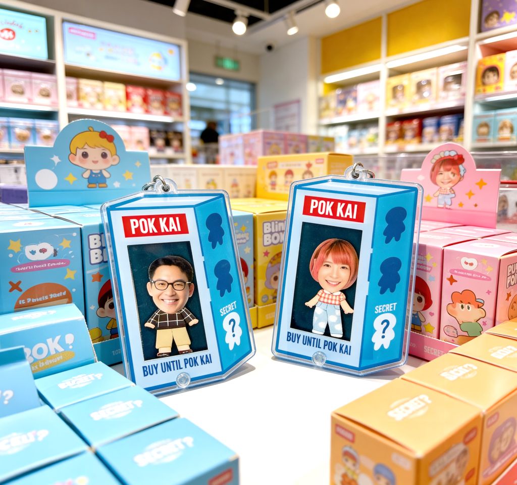 POK KAI SHAKER KEYCHAIN