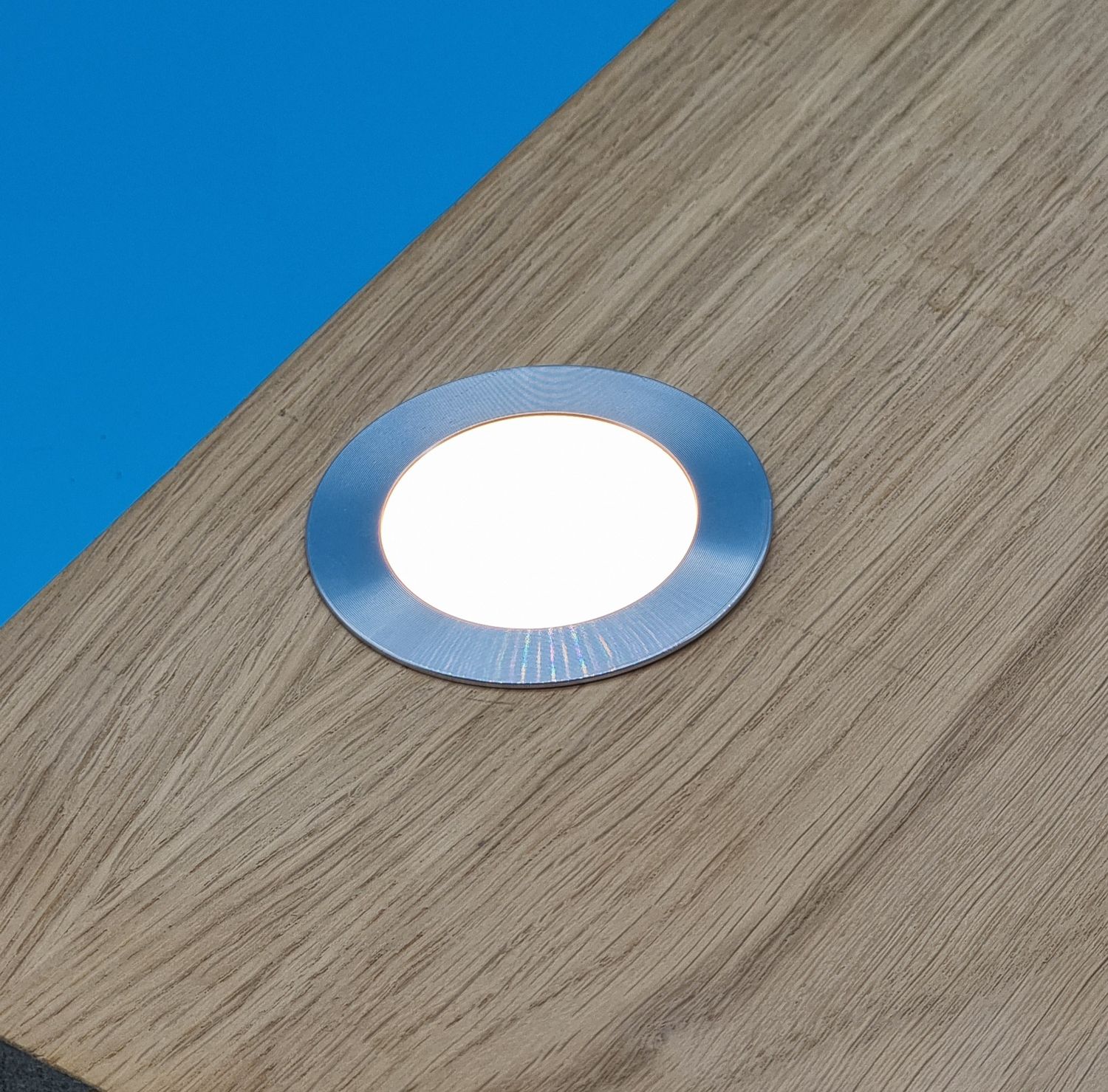 Round Recessed Cabinet Light