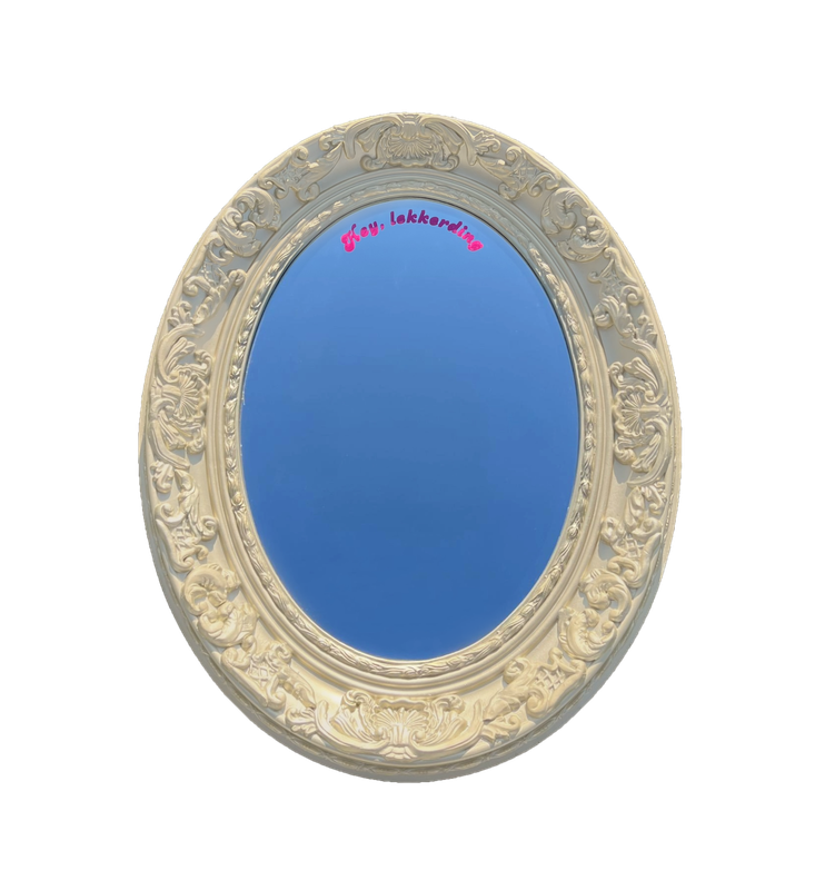 Gouden Spiegel met Quote