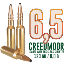 Fox Bullet Bleifrei Kal .6,5CM 123grain