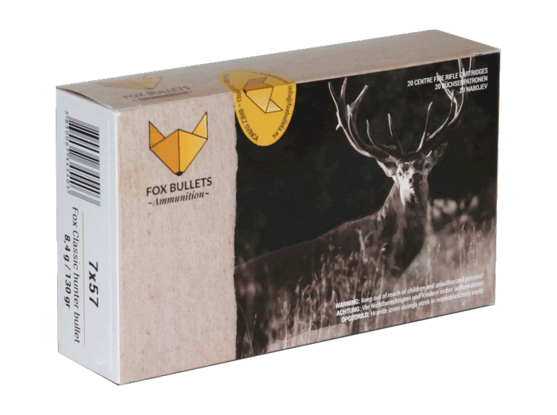 Fox Bullet Bleifrei Kal .7x57 130g
