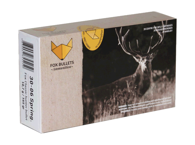 Fox Bullet Bleifrei Kal .30.06 165grain